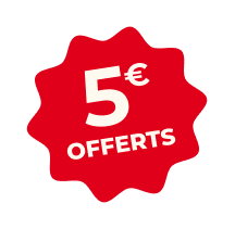 5€ offerts